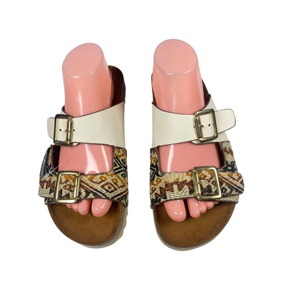 New Inkkas Desert Buckle Sandal Size 10 MSRP$86 Vegan - Picture 11 of 13